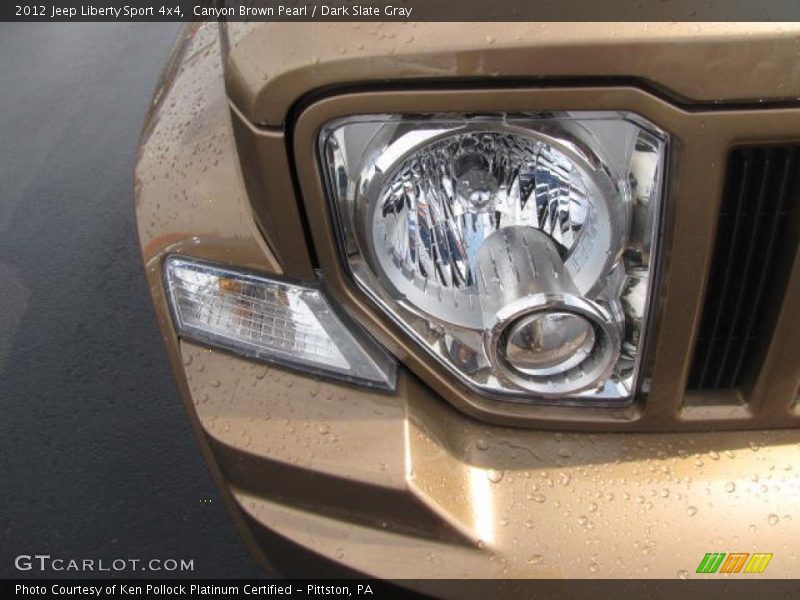 Canyon Brown Pearl / Dark Slate Gray 2012 Jeep Liberty Sport 4x4