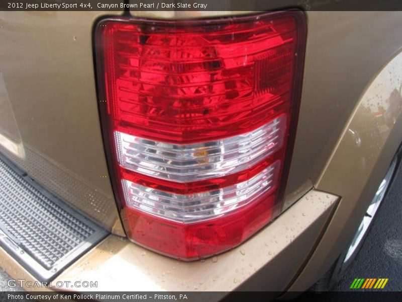 Canyon Brown Pearl / Dark Slate Gray 2012 Jeep Liberty Sport 4x4