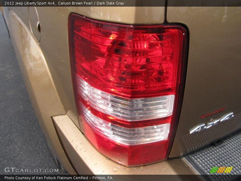 Canyon Brown Pearl / Dark Slate Gray 2012 Jeep Liberty Sport 4x4