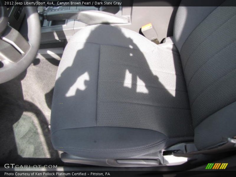 Canyon Brown Pearl / Dark Slate Gray 2012 Jeep Liberty Sport 4x4