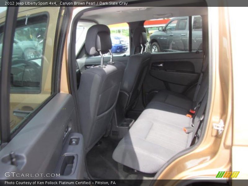 Canyon Brown Pearl / Dark Slate Gray 2012 Jeep Liberty Sport 4x4