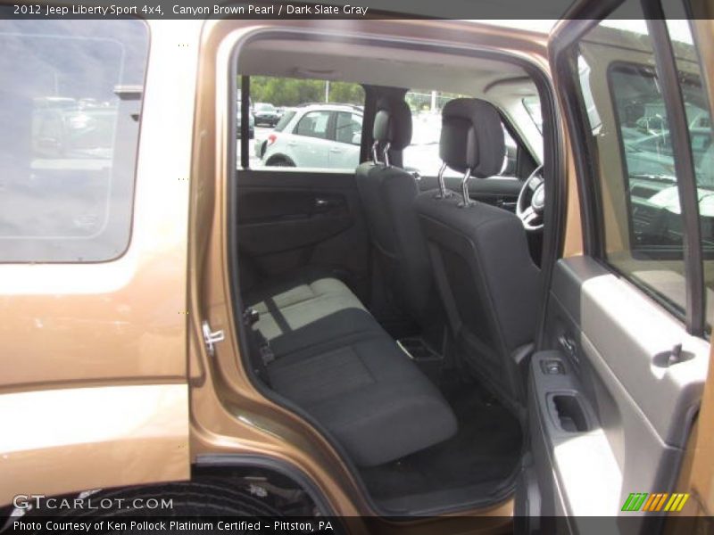 Canyon Brown Pearl / Dark Slate Gray 2012 Jeep Liberty Sport 4x4