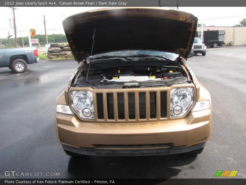 Canyon Brown Pearl / Dark Slate Gray 2012 Jeep Liberty Sport 4x4