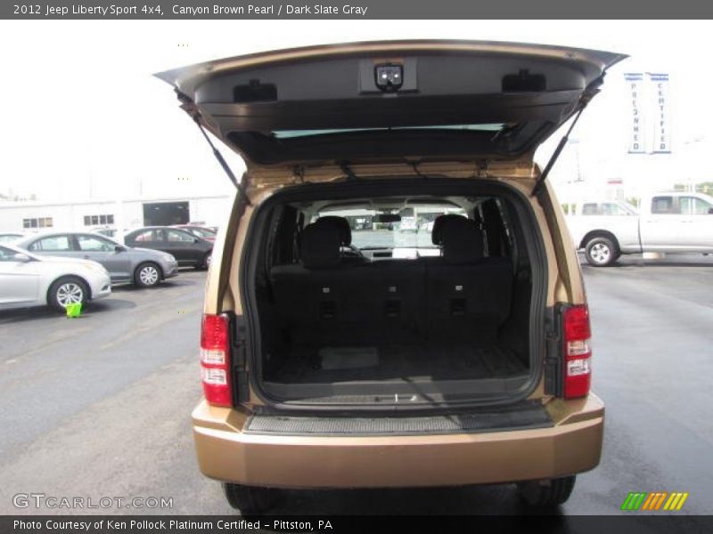 Canyon Brown Pearl / Dark Slate Gray 2012 Jeep Liberty Sport 4x4