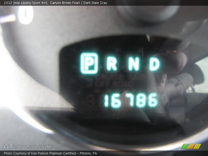 Canyon Brown Pearl / Dark Slate Gray 2012 Jeep Liberty Sport 4x4
