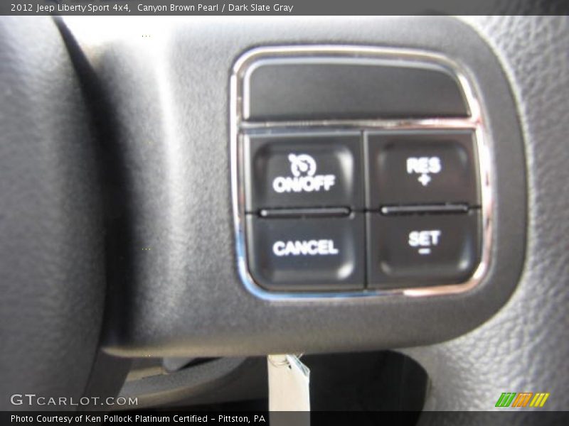 Canyon Brown Pearl / Dark Slate Gray 2012 Jeep Liberty Sport 4x4