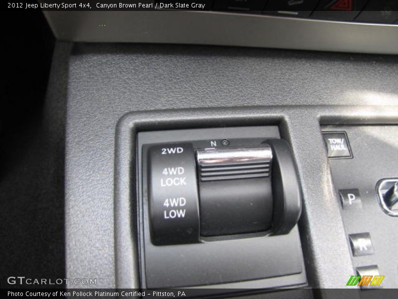 Canyon Brown Pearl / Dark Slate Gray 2012 Jeep Liberty Sport 4x4