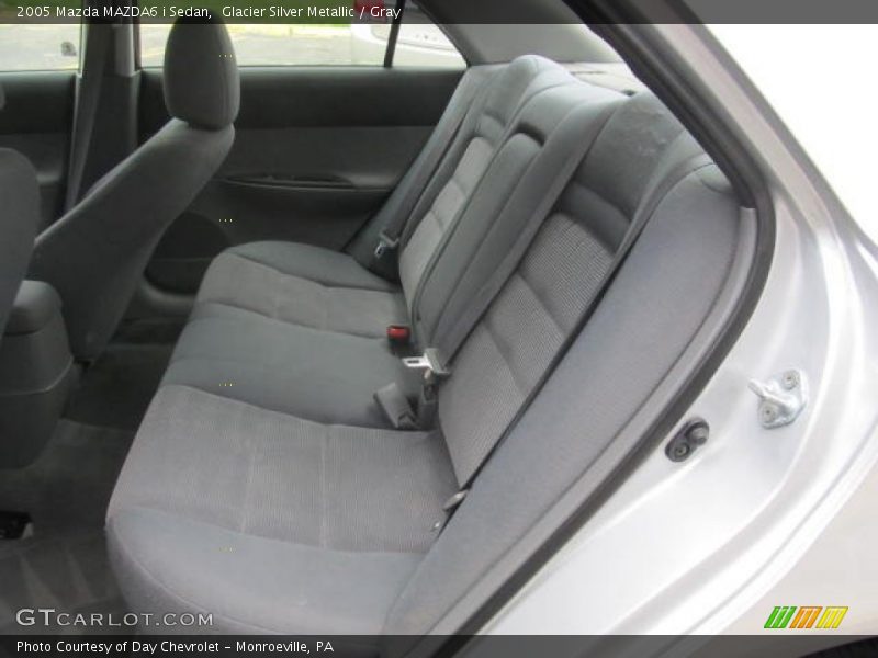 Glacier Silver Metallic / Gray 2005 Mazda MAZDA6 i Sedan