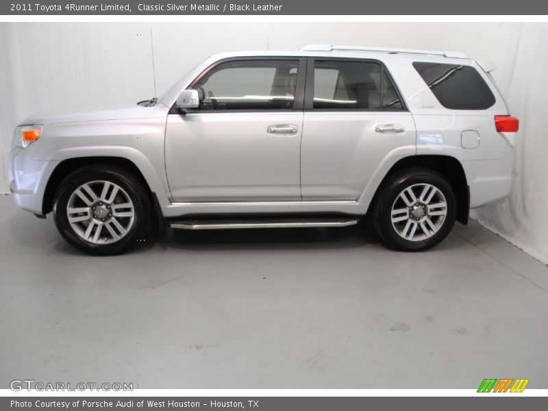 Classic Silver Metallic / Black Leather 2011 Toyota 4Runner Limited