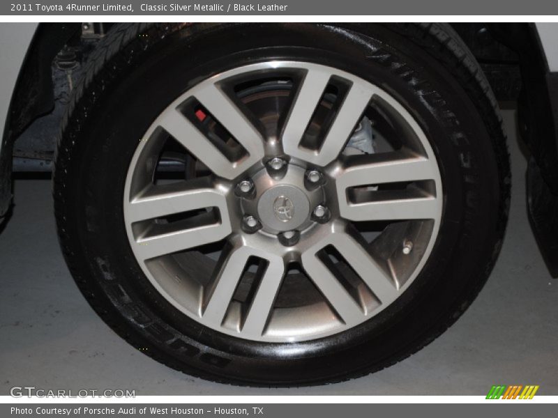 Classic Silver Metallic / Black Leather 2011 Toyota 4Runner Limited