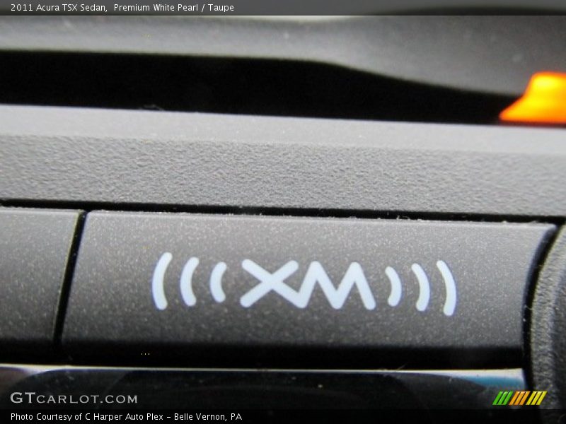 Premium White Pearl / Taupe 2011 Acura TSX Sedan