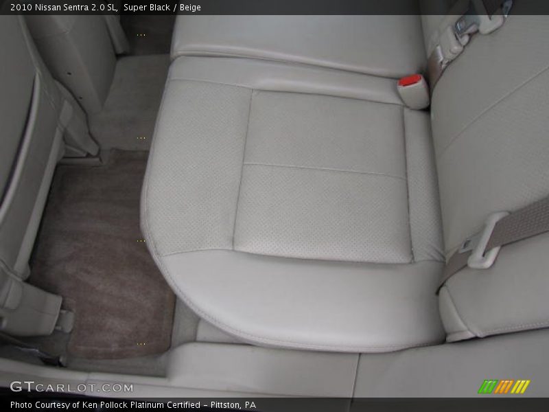 Super Black / Beige 2010 Nissan Sentra 2.0 SL