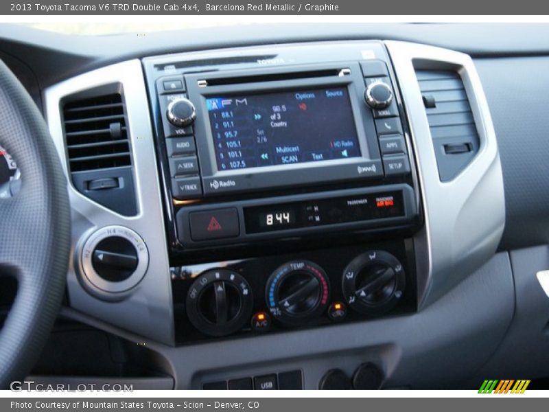Barcelona Red Metallic / Graphite 2013 Toyota Tacoma V6 TRD Double Cab 4x4