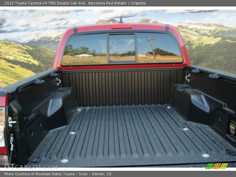 Barcelona Red Metallic / Graphite 2013 Toyota Tacoma V6 TRD Double Cab 4x4