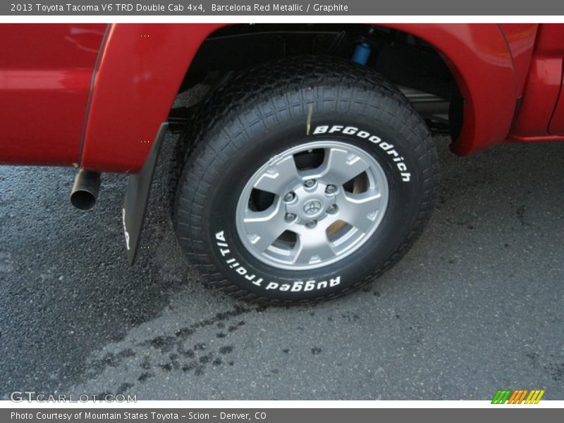 Barcelona Red Metallic / Graphite 2013 Toyota Tacoma V6 TRD Double Cab 4x4