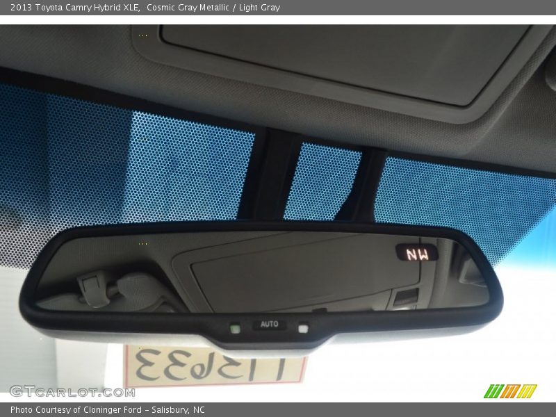 Cosmic Gray Metallic / Light Gray 2013 Toyota Camry Hybrid XLE