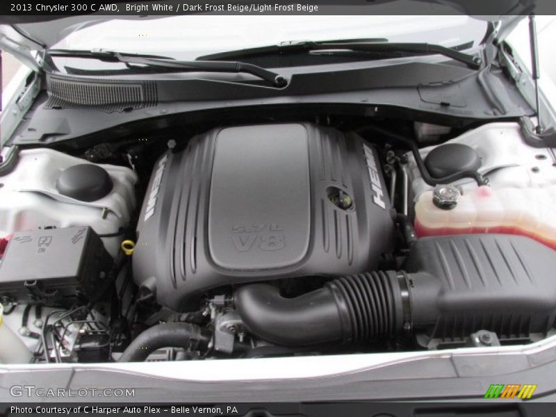Bright White / Dark Frost Beige/Light Frost Beige 2013 Chrysler 300 C AWD