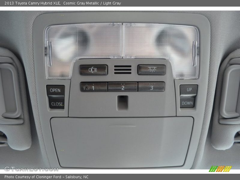 Cosmic Gray Metallic / Light Gray 2013 Toyota Camry Hybrid XLE