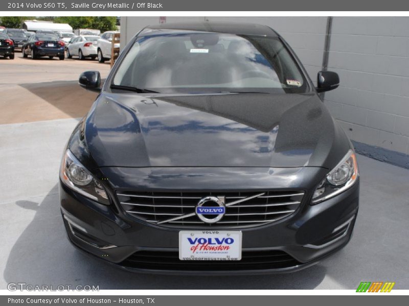 Saville Grey Metallic / Off Black 2014 Volvo S60 T5