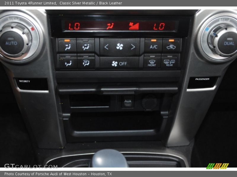 Classic Silver Metallic / Black Leather 2011 Toyota 4Runner Limited