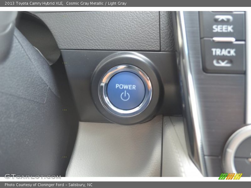 Cosmic Gray Metallic / Light Gray 2013 Toyota Camry Hybrid XLE