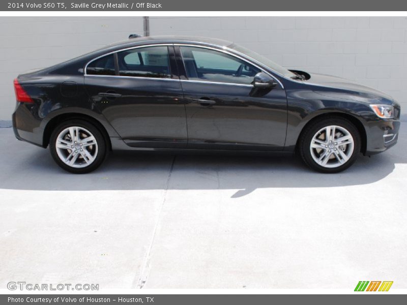 Saville Grey Metallic / Off Black 2014 Volvo S60 T5