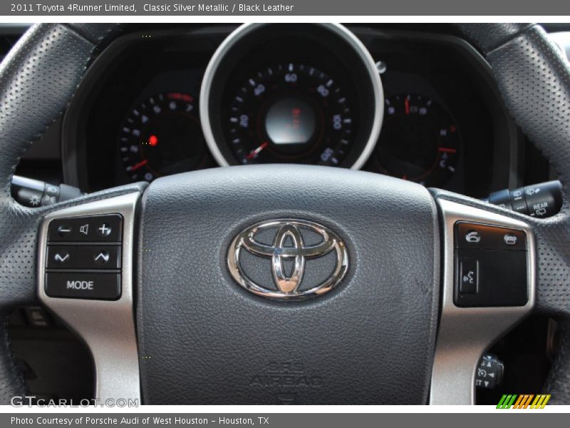 Classic Silver Metallic / Black Leather 2011 Toyota 4Runner Limited