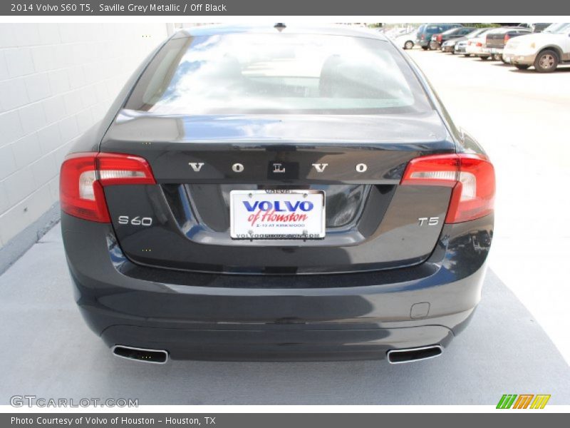 Saville Grey Metallic / Off Black 2014 Volvo S60 T5