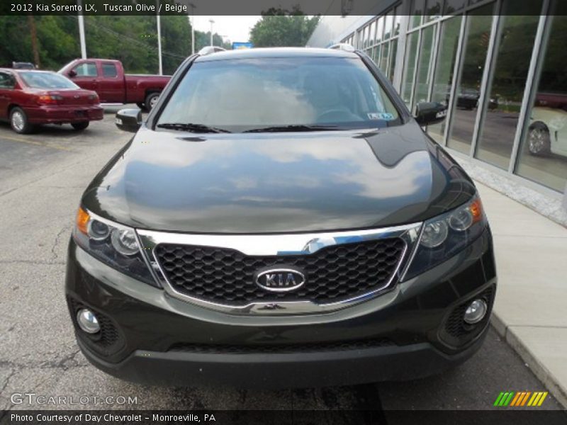 Tuscan Olive / Beige 2012 Kia Sorento LX