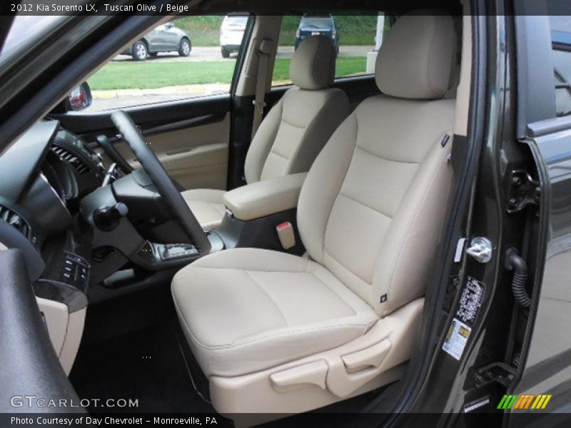 Tuscan Olive / Beige 2012 Kia Sorento LX