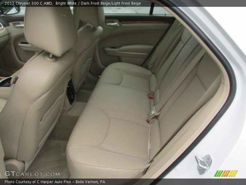 Bright White / Dark Frost Beige/Light Frost Beige 2013 Chrysler 300 C AWD