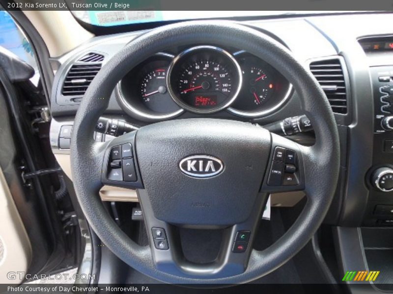 Tuscan Olive / Beige 2012 Kia Sorento LX