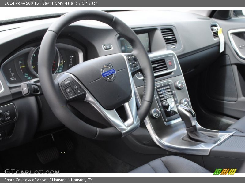 Saville Grey Metallic / Off Black 2014 Volvo S60 T5