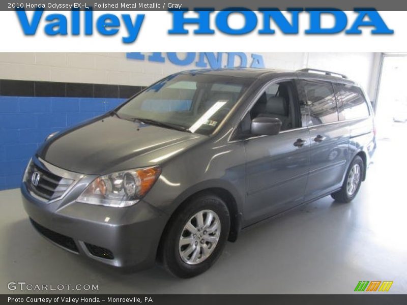 Polished Metal Metallic / Gray 2010 Honda Odyssey EX-L