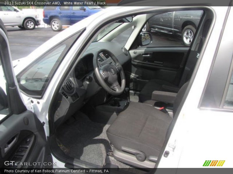 White Water Pearl / Black 2012 Suzuki SX4 Crossover AWD