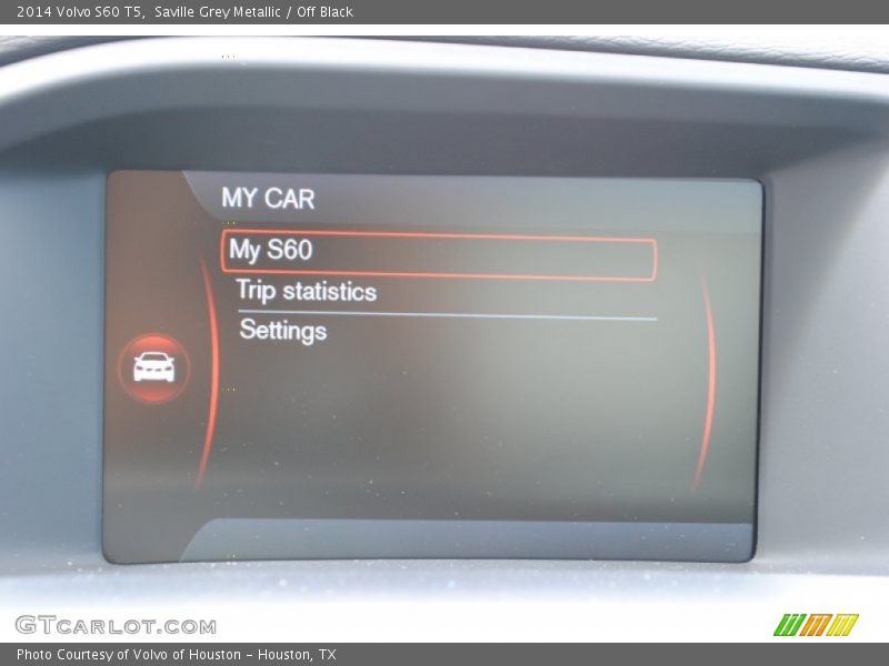 Saville Grey Metallic / Off Black 2014 Volvo S60 T5