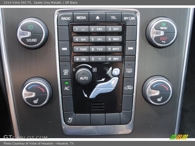 Saville Grey Metallic / Off Black 2014 Volvo S60 T5