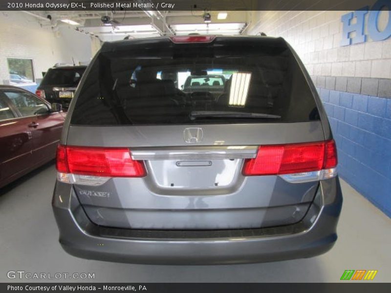 Polished Metal Metallic / Gray 2010 Honda Odyssey EX-L