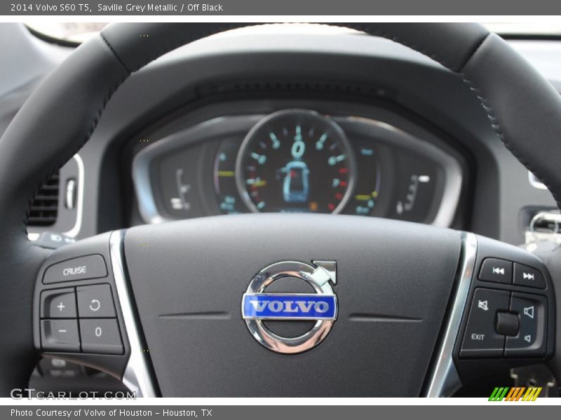 Saville Grey Metallic / Off Black 2014 Volvo S60 T5