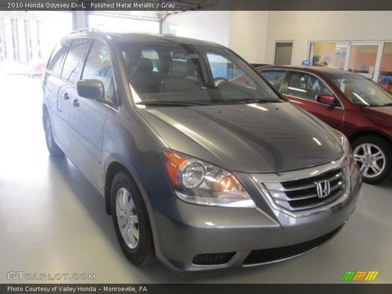 Polished Metal Metallic / Gray 2010 Honda Odyssey EX-L