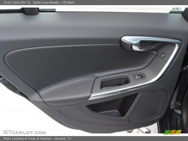 Saville Grey Metallic / Off Black 2014 Volvo S60 T5