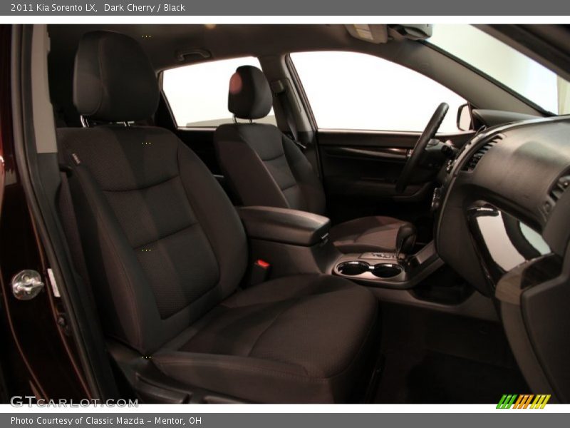 Dark Cherry / Black 2011 Kia Sorento LX