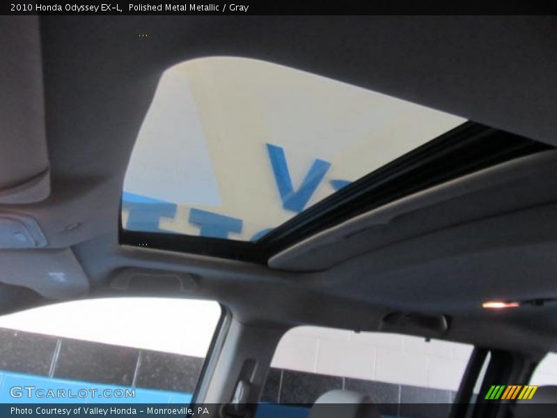 Polished Metal Metallic / Gray 2010 Honda Odyssey EX-L