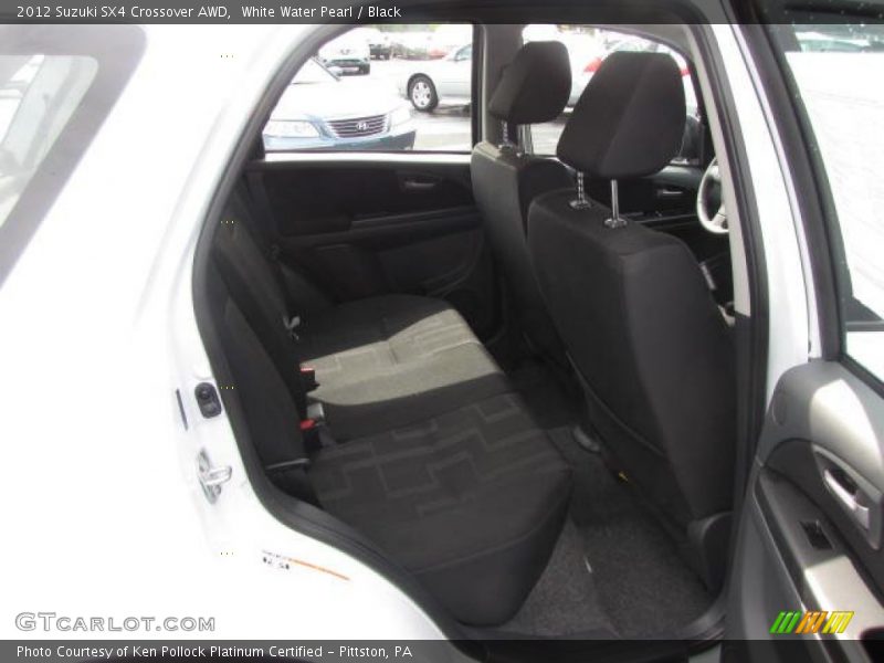 White Water Pearl / Black 2012 Suzuki SX4 Crossover AWD