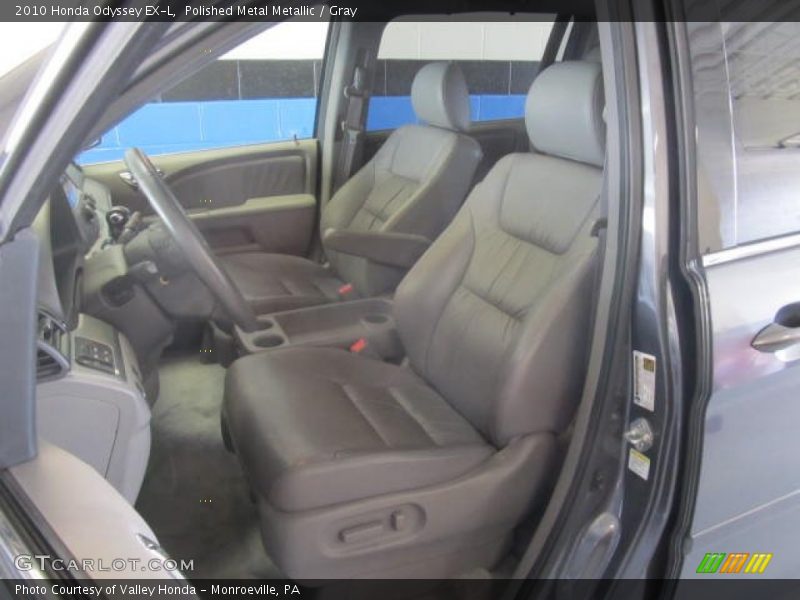 Polished Metal Metallic / Gray 2010 Honda Odyssey EX-L