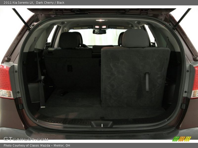 Dark Cherry / Black 2011 Kia Sorento LX