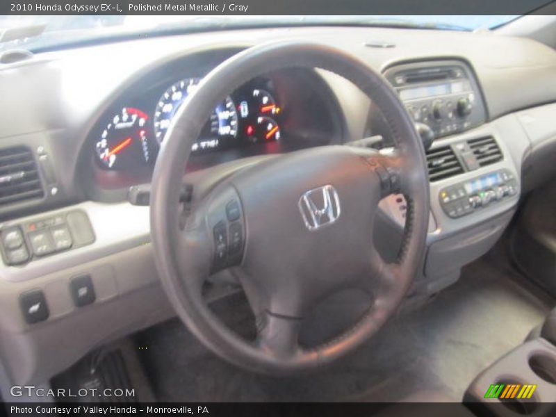 Polished Metal Metallic / Gray 2010 Honda Odyssey EX-L
