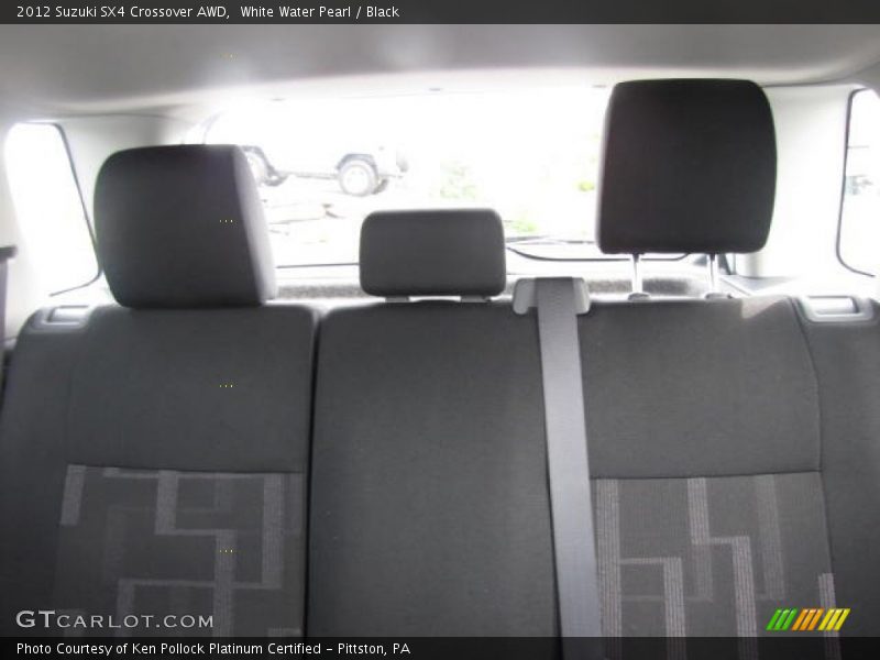 White Water Pearl / Black 2012 Suzuki SX4 Crossover AWD