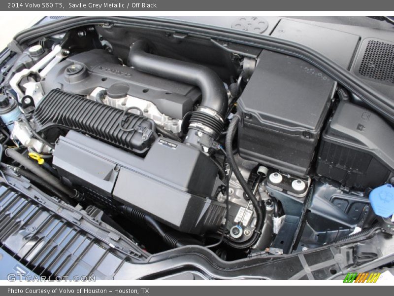 Saville Grey Metallic / Off Black 2014 Volvo S60 T5