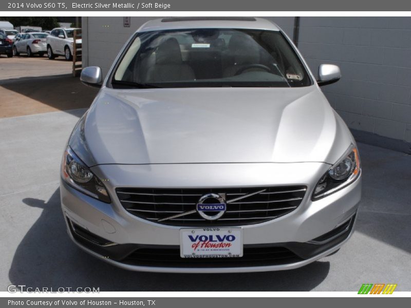 Electric Silver Metallic / Soft Beige 2014 Volvo S60 T5